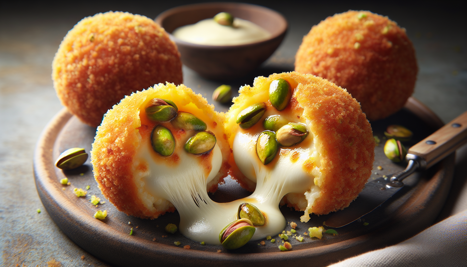 arancini al pistacchio